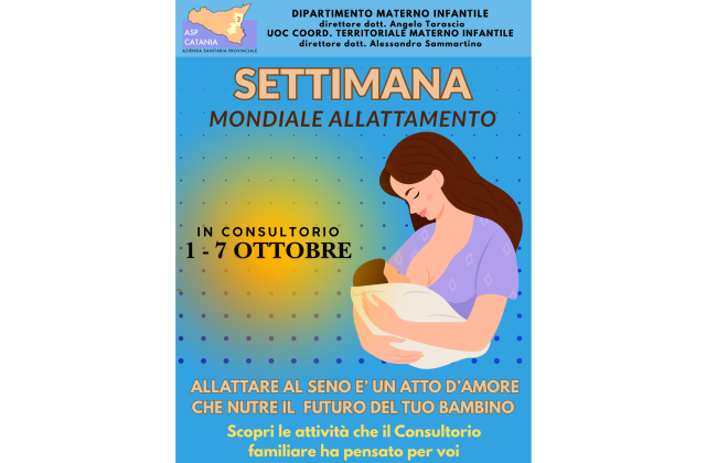 Ottobre nei Consultori familiari dell’Asp di Catania: quattro Open day per il benessere della donna e delle famiglie
